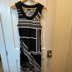 Banana Republic patterned sheath dress